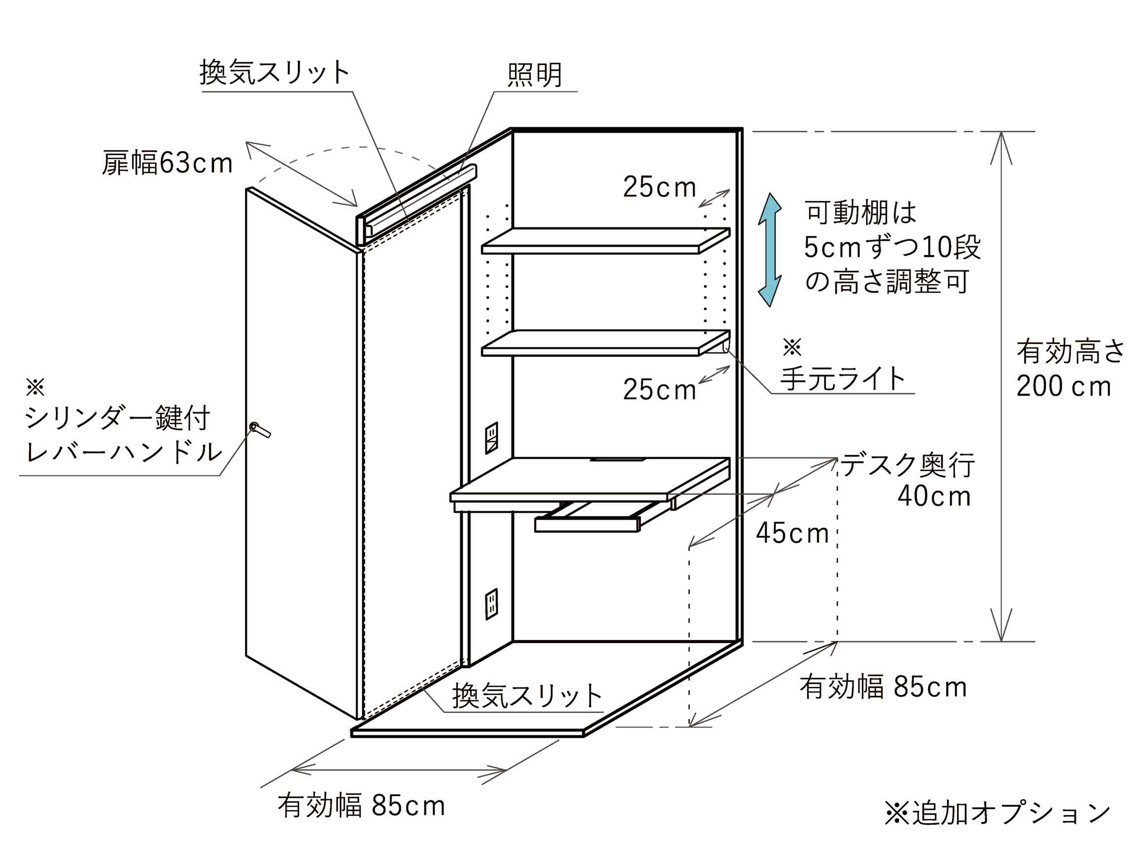 在宅ワーク 寸法図面